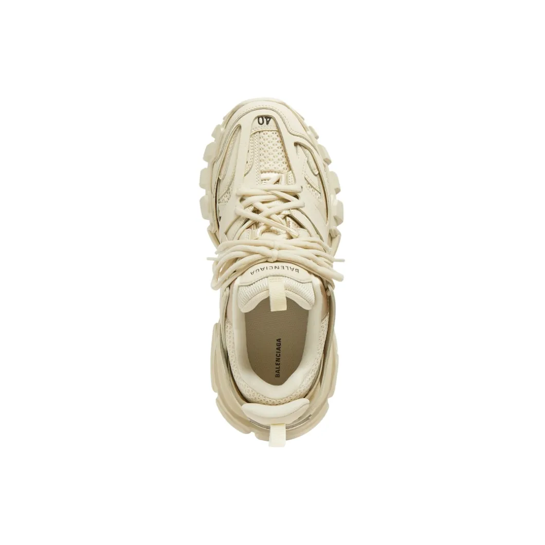 Men's Track Sneaker in Beige