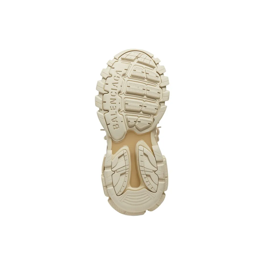 Men's Track Sneaker in Beige