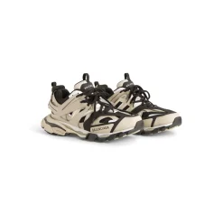 Men's Track Sneaker  in Beige/black