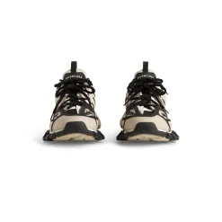 Men's Track Sneaker  in Beige/black