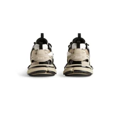 Men's Track Sneaker  in Beige/black