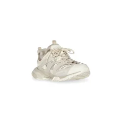 Men's Track Sneaker Recycled Sole in Beige