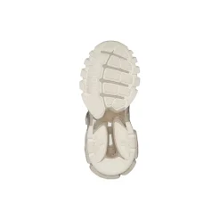 Men's Track Sneaker Recycled Sole in Beige