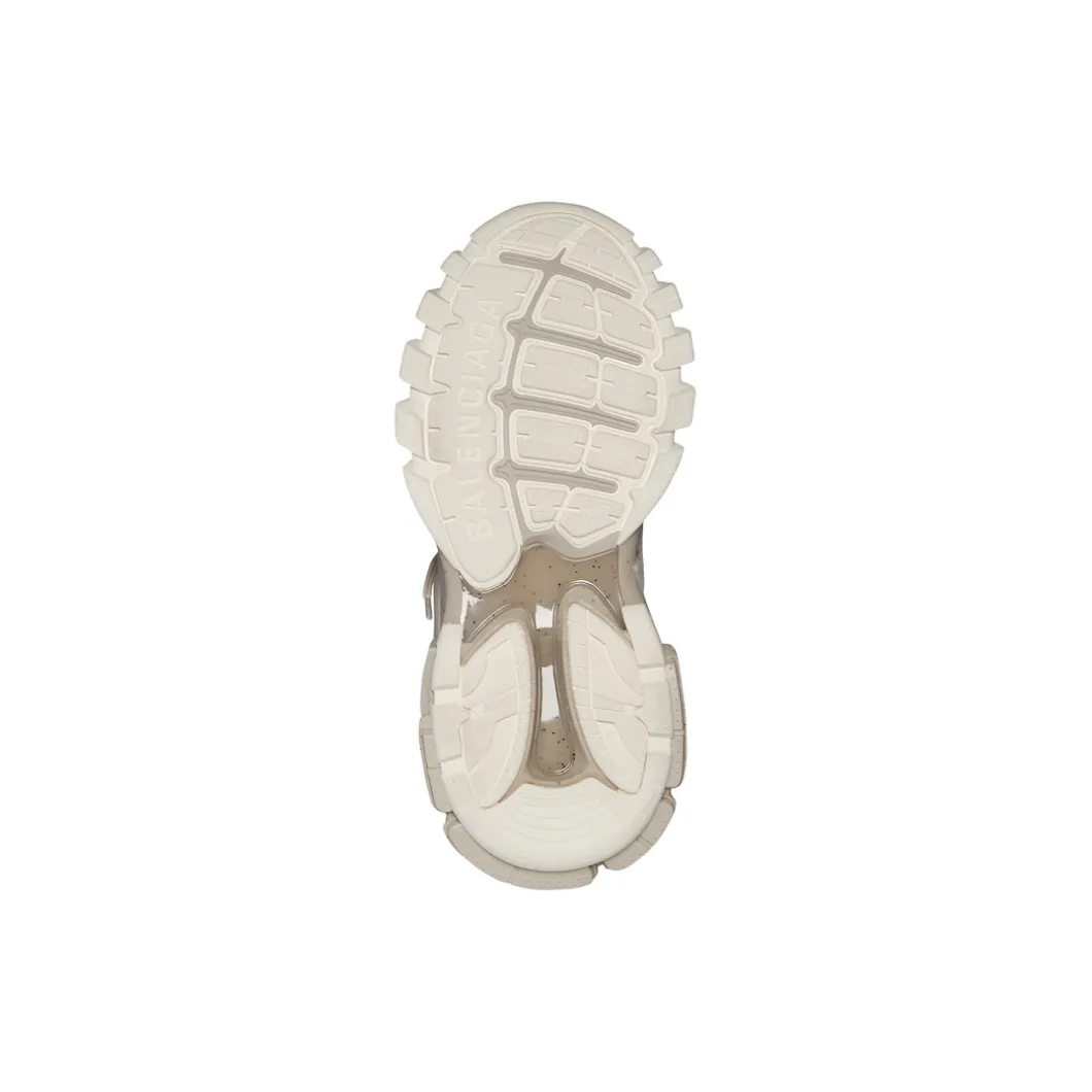 Men's Track Sneaker Recycled Sole in Beige