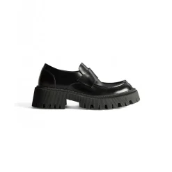 Men's Tractor Loafer  in Black