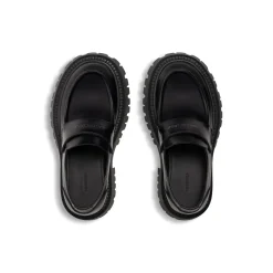 Men's Tractor Loafer in Black