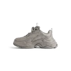 Men's Triple S Sneaker With Rhinestones  in Dark Grey