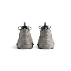 Men's Triple S Sneaker With Rhinestones  in Dark Grey