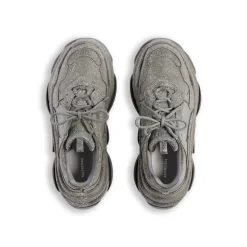 Men's Triple S Sneaker With Rhinestones  in Dark Grey