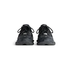 Men's Triple S Sporty Sneaker in Black