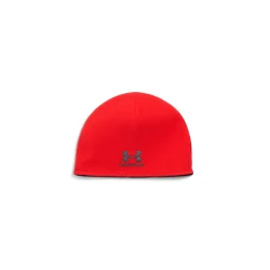 Men's Under Armour® Reversible Beanie in Red/black