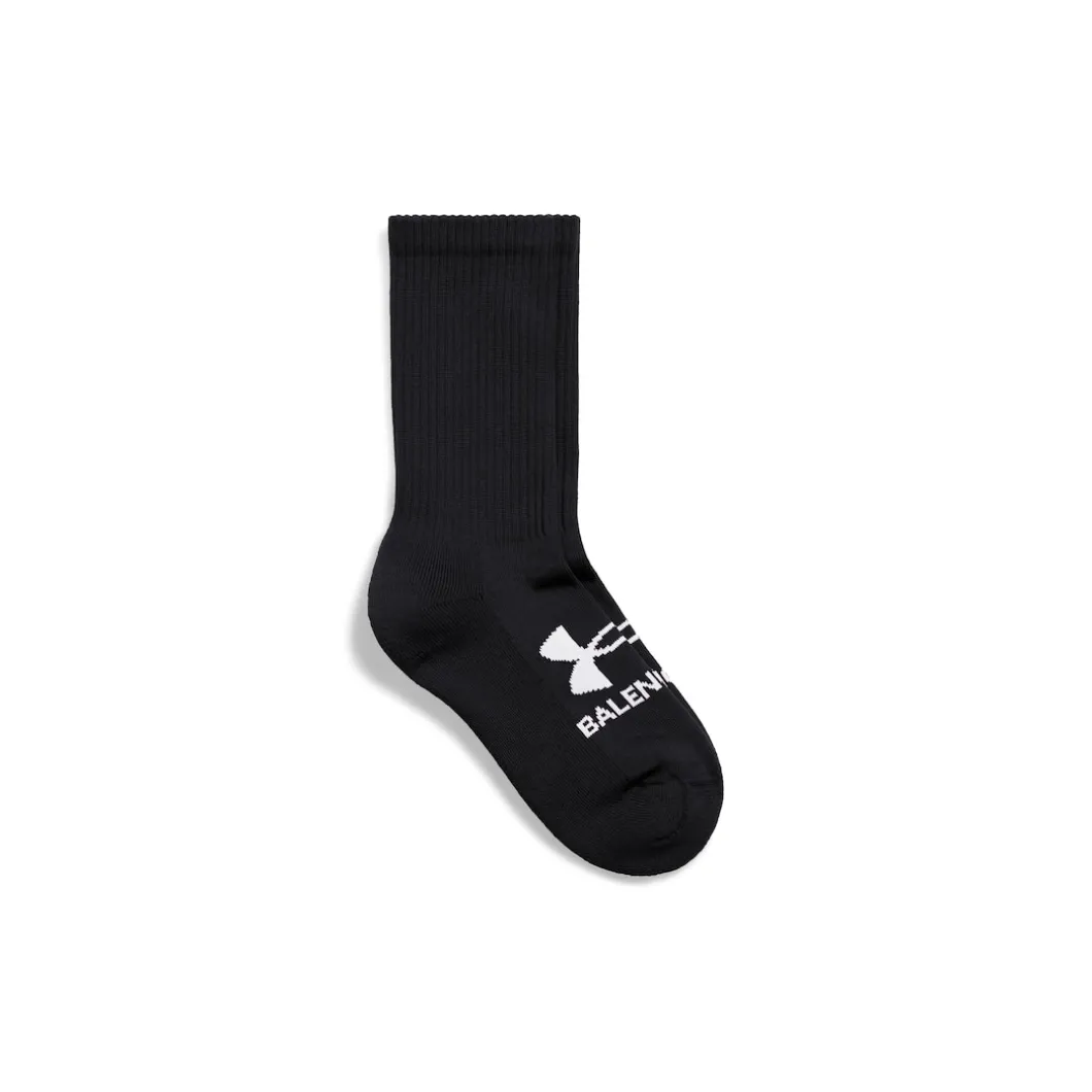 Men's Under Armour® Tennis Socks in Black/white