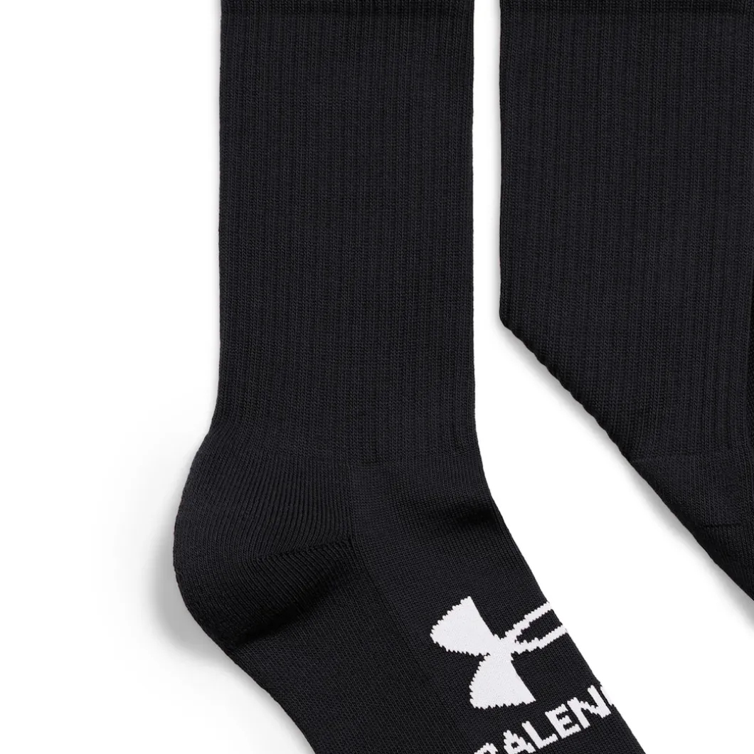 Men's Under Armour® Tennis Socks in Black/white