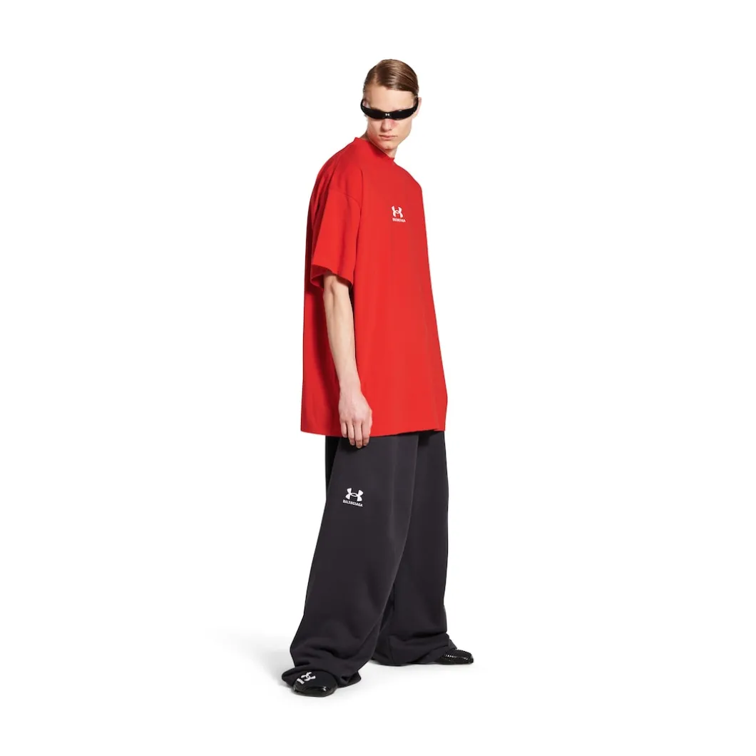 Men's Under Armour® T-shirt Oversized in Red/white