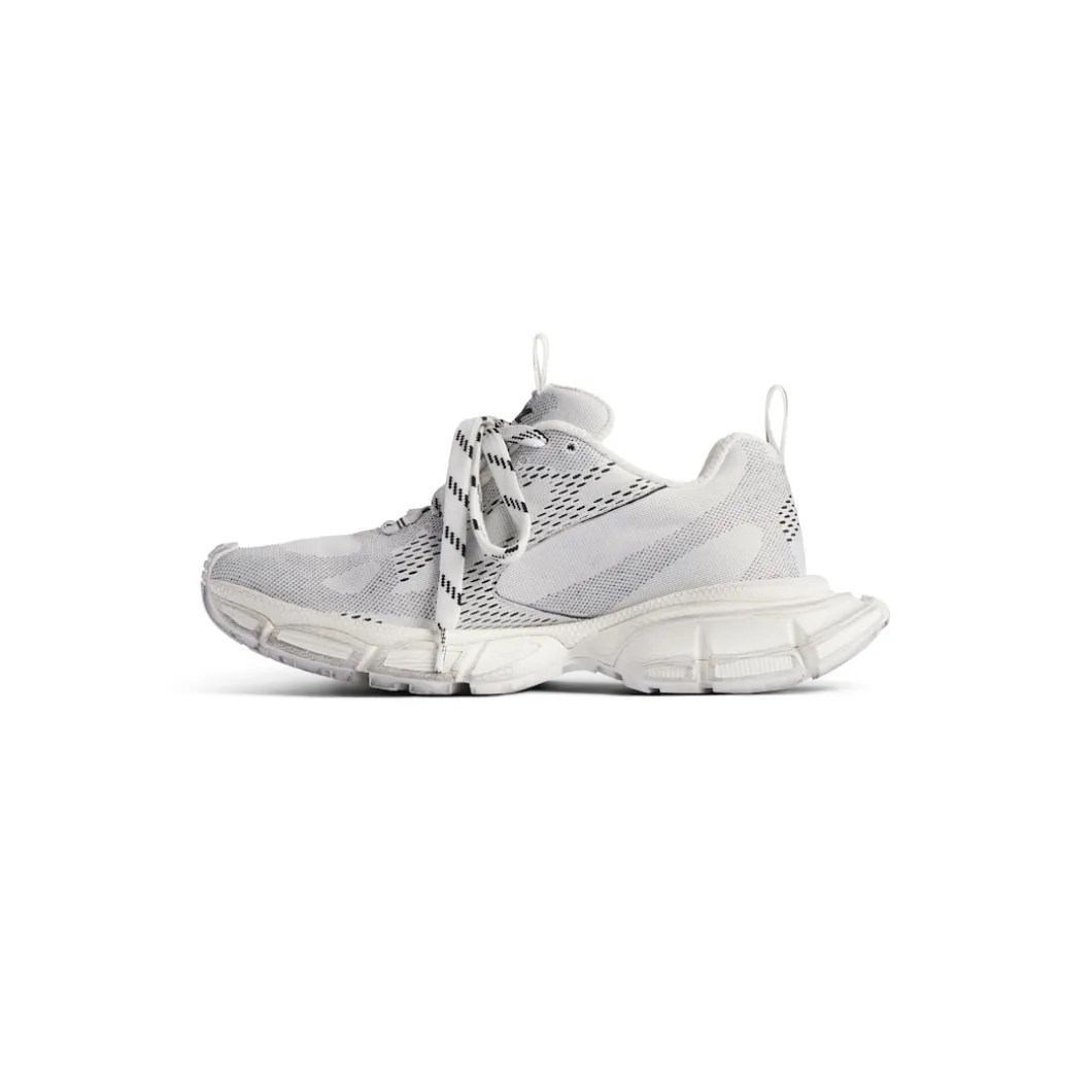 Men's Under Armour® 3xl Knit Sneaker in White/black