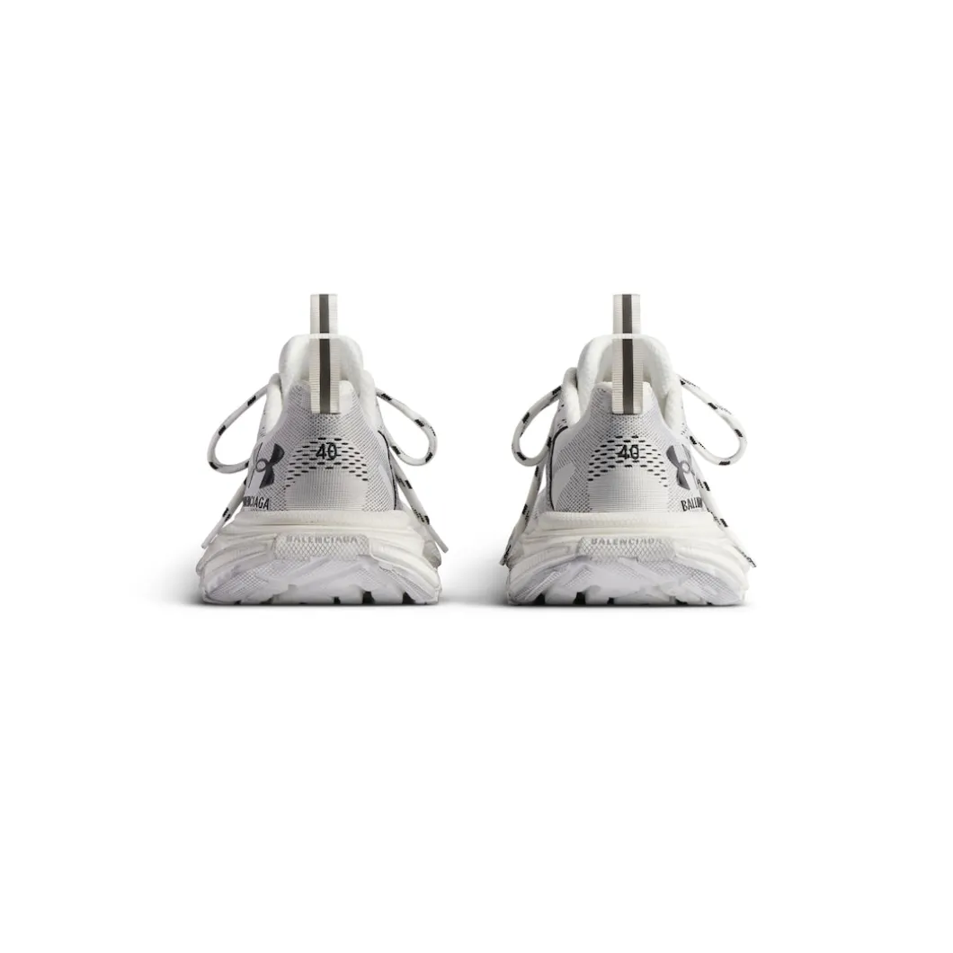 Men's Under Armour® 3xl Knit Sneaker in White/black