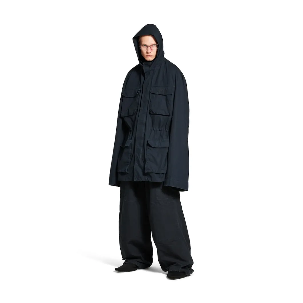 Men's Uniform Parka in Ink