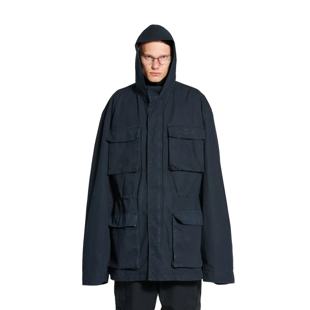Men's Uniform Parka in Ink