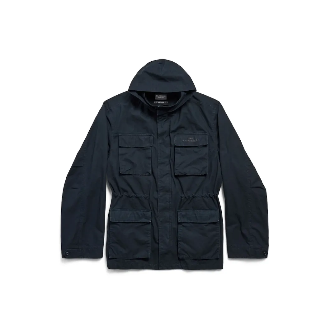 Men's Uniform Parka in Ink