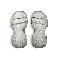 Men's 3xl Extreme Graffiti Sneaker  in White/black