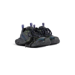 Men's 3xl Sneaker  in Dark Green/black/blue/green