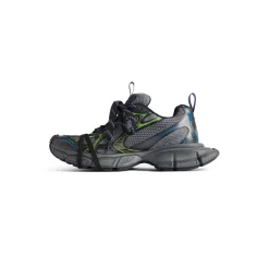 Men's 3xl Sneaker in Dark Green/black/blue/green