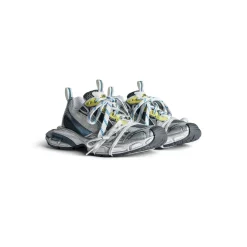 Men's 3xl Sneaker  in White/blue/yellow
