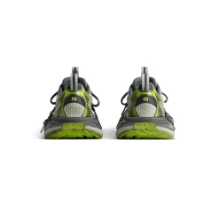 Men's 3xl Sneaker  in White/grey/green/yellow