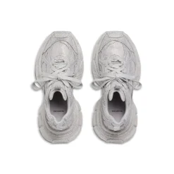 Men's 3xl Sneaker With Rhinestones in Light Grey