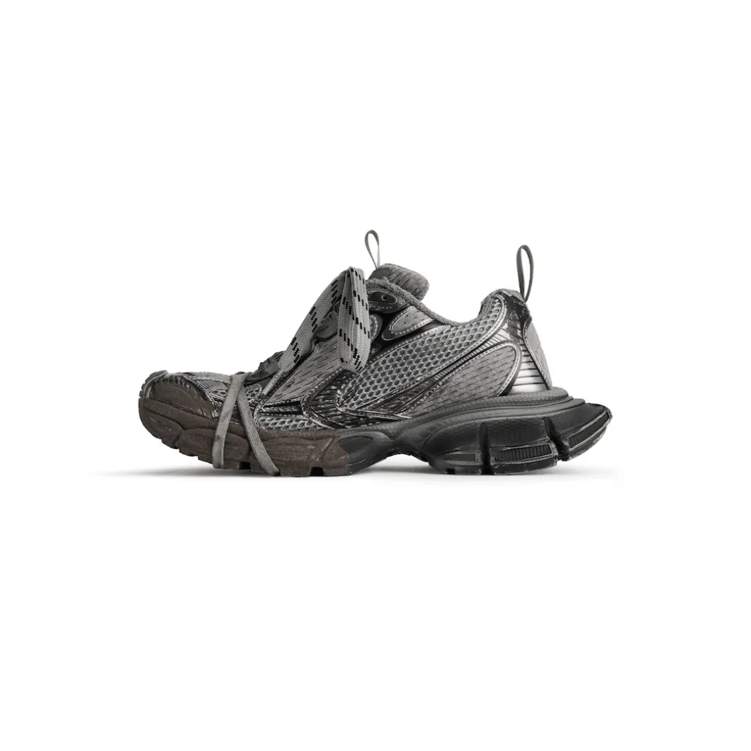 Men's 3xl Sneaker Worn-out in Grey