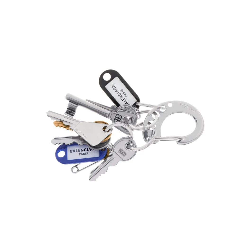 Old School Bag Charm/keychain in Antique Silver/antique Gold/black/blue