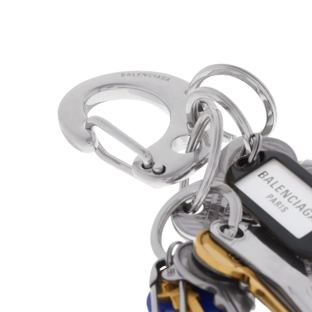 Old School Bag Charm/keychain in Antique Silver/antique Gold/black/blue