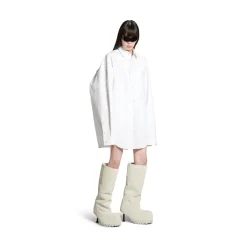 Outerwear Shirt Large Fit in White