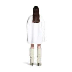 Outerwear Shirt Large Fit in White