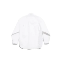 Outerwear Shirt Large Fit in White