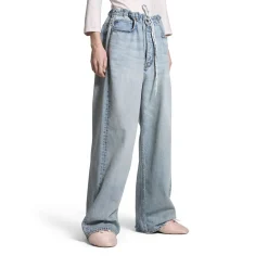 Oversized Baggy Pants in Blue