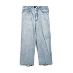 Oversized Baggy Pants in Blue