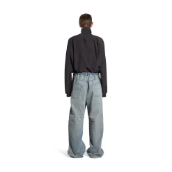 Oversized Baggy Pants in Light Blue