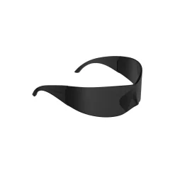 Panther Mask Sunglasses  in Black
