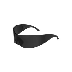 Panther Mask Sunglasses  in Black