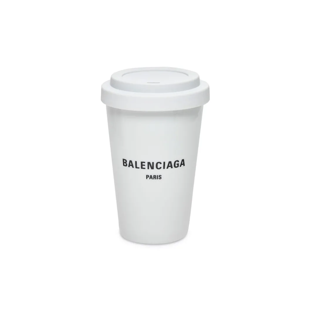 Paris Coffee Cup in White