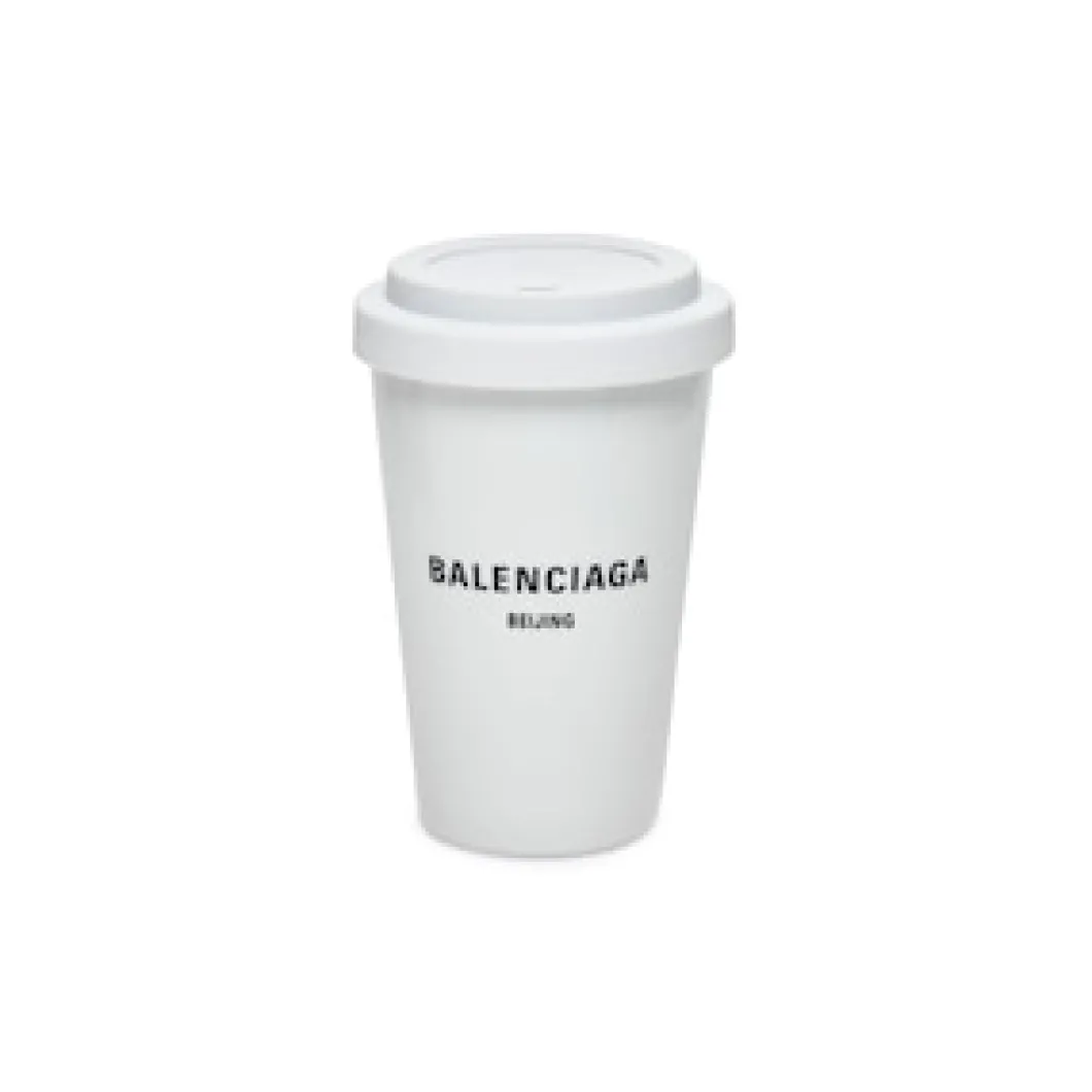 Paris Coffee Cup in White