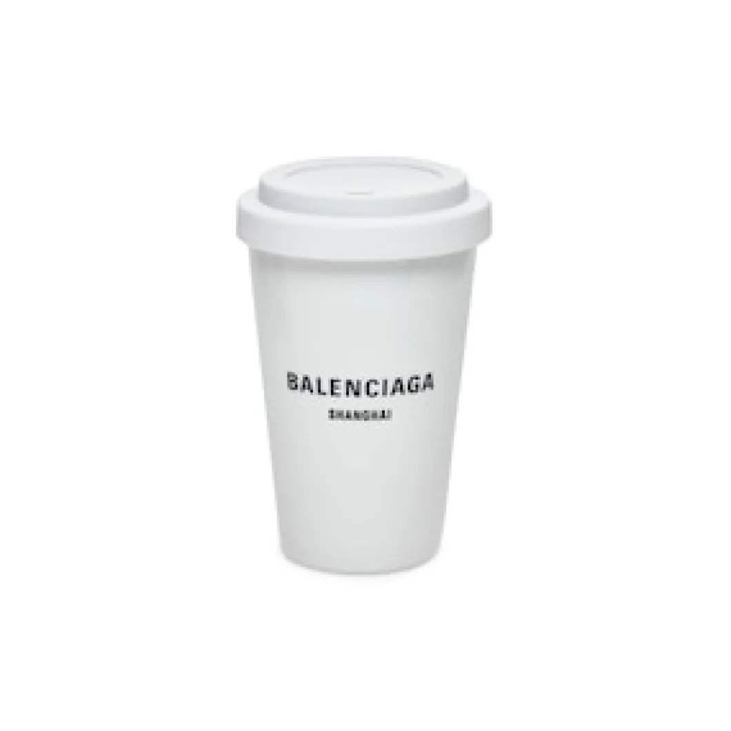 Paris Coffee Cup in White