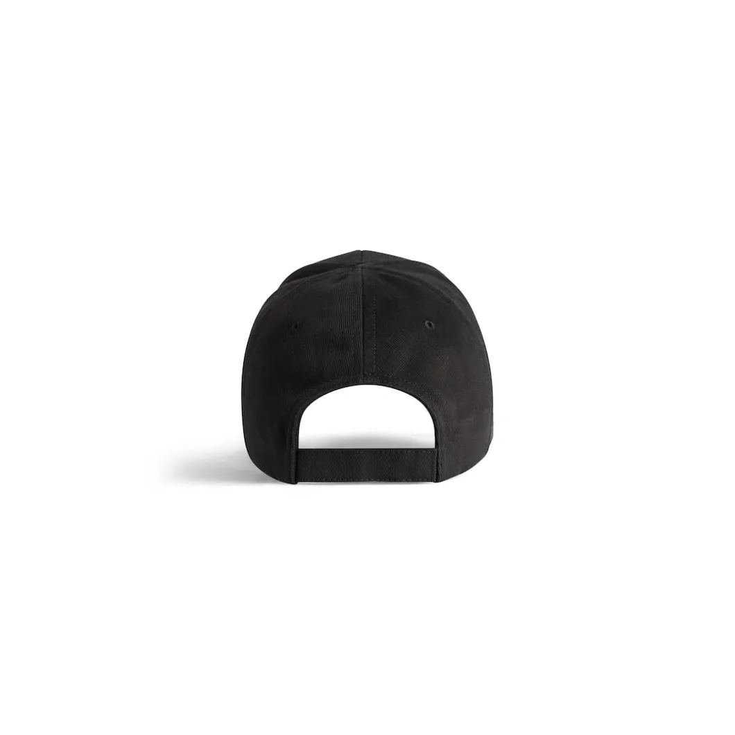 Paris Strass Cap in Black