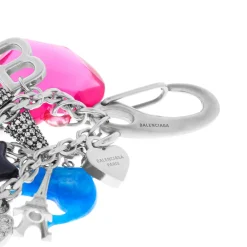 Pigalle Collector Bag Charm/keychain in Silver