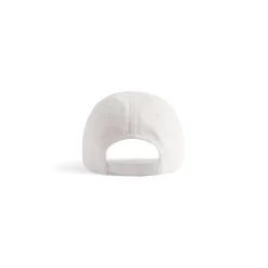 Political Stencil Cap in Off White/black