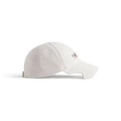 Political Stencil Cap in Off White/black