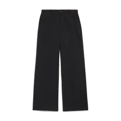 Regular Fit Tailored Pants in Black
