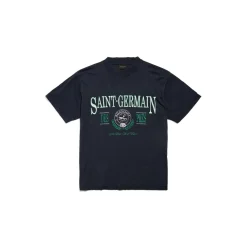 Saint Germain T-shirt Small Fit in Dark Blue