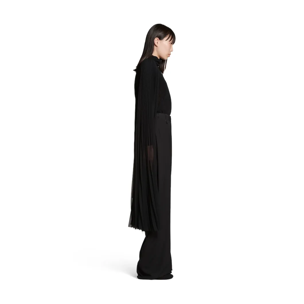 Skater Tailored Pants in Black